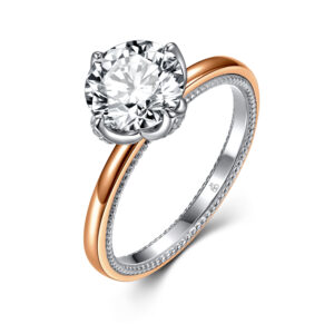 Rose/White gold diamond ring Model 3301286