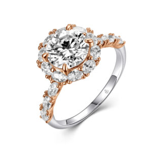 Rose/White gold diamond ring Model 3302297